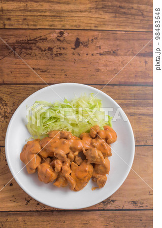鶏肉のオーロラソース 98483648