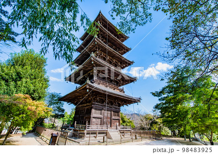 岡山県 備中国分寺 五重塔 岡山県 備中国分寺 五重塔 98483925
