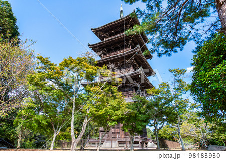 岡山県 備中国分寺 五重塔 岡山県 備中国分寺 五重塔 98483930