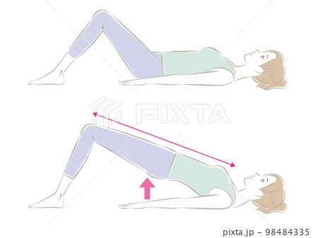 ショルダーブリッジ・ヒップリフト ショルダーブリッジ・ヒップリフト 98484335