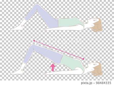 ショルダーブリッジ・ヒップリフト ショルダーブリッジ・ヒップリフト 98484335