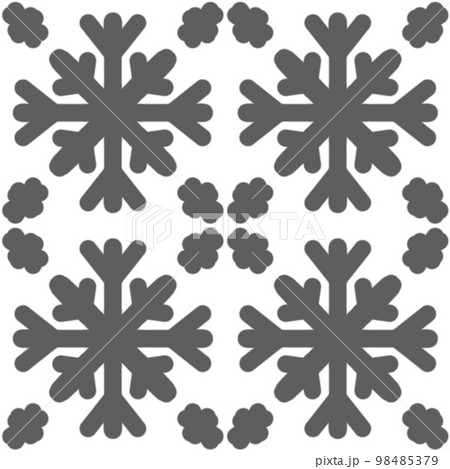 手書きのタイル柄背景 98485379