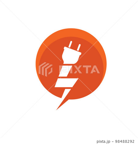 fast cgharging electric cord icon vector design template fast cgharging electric cord icon vector design template 98488292