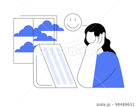 Light therapy abstract concept vector illustration. Light therapy abstract concept vector illustration. 98488632