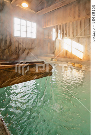 鶴の湯温泉　内湯　乳頭温泉郷 98489159