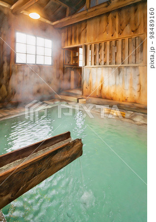 鶴の湯温泉　内湯　乳頭温泉郷 98489160