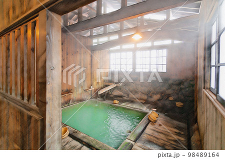 鶴の湯温泉　乳頭温泉郷 98489164