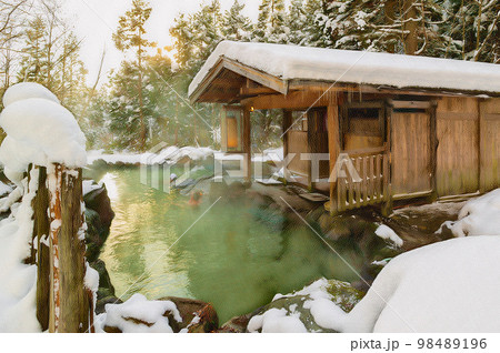 乳頭温泉郷 蟹場温泉 露天風呂 乳頭温泉郷 蟹場温泉 露天風呂 98489196