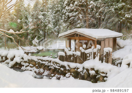 乳頭温泉郷 蟹場温泉 露天風呂 乳頭温泉郷 蟹場温泉 露天風呂 98489197