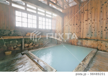 鶴の湯温泉　内湯　乳頭温泉郷 98489201