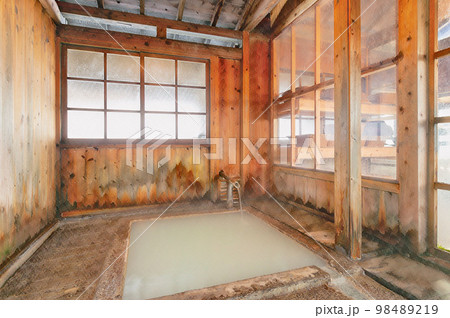 鶴の湯温泉　内湯　乳頭温泉郷 98489219