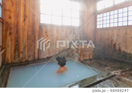 鶴の湯温泉　内湯　乳頭温泉郷 98489247