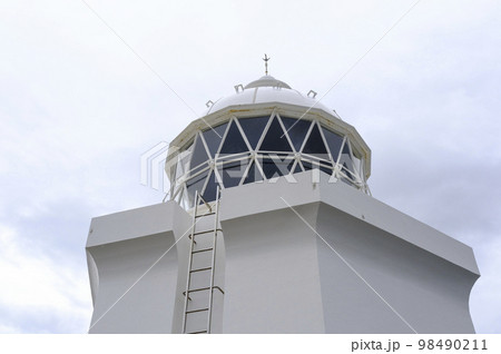 伊王島灯台の光源部分 伊王島灯台の光源部分 98490211