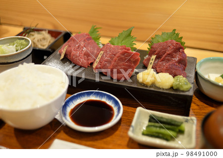 長野 茅野 馬刺し定食 長野 茅野 馬刺し定食 98491000