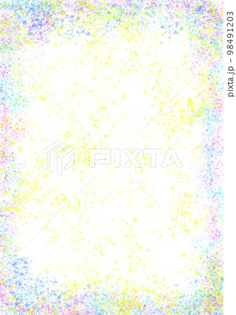 インクのはねカラフル画像 98491203