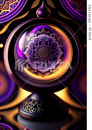 占い 水晶球 フラクタルデザイン 占い 水晶球 フラクタルデザイン 98491562