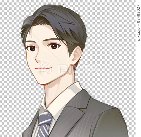 男人的插圖素材 98492027