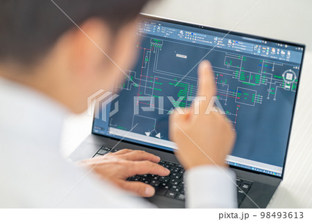 半導体回路図　設計 98493613