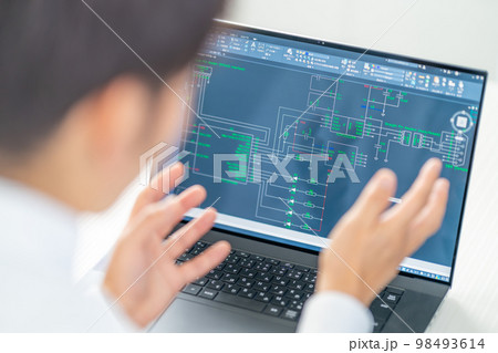 半導体回路図　設計 98493614