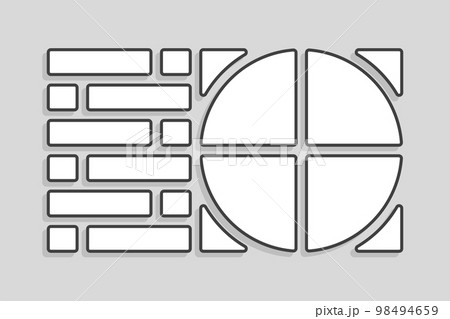 Template collage of sixteen frames, images, photo Template collage of sixteen frames, images, photo 98494659
