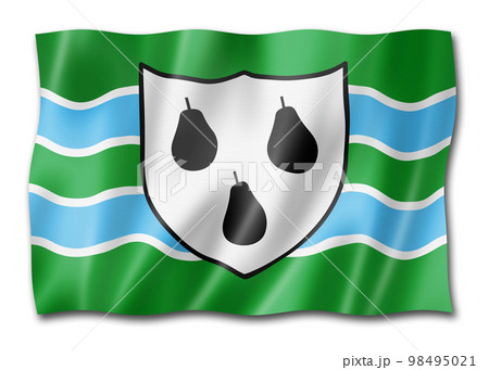 Worcestershire County flag, UK Worcestershire County flag, UK 98495021