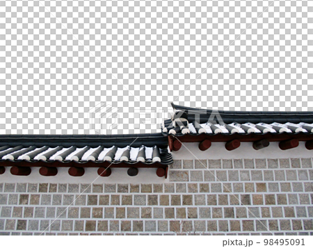 塀 フェンス 石垣 98495091