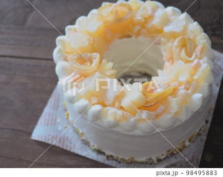 シフォン　りんごのショートケーキ 98495883