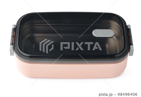 Plastic food box isolated on white background Plastic food box isolated on white background 98496406