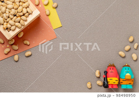 節分の豆 98498950