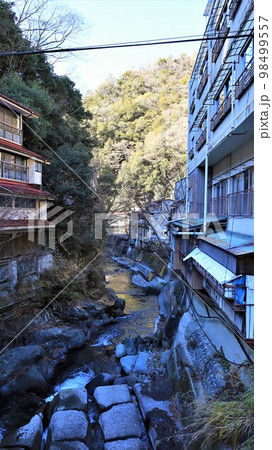 下部温泉郷（山梨県身延町） 98499557