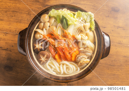 うどんすき　Udonsuki (noodles and hotpot) 98501481