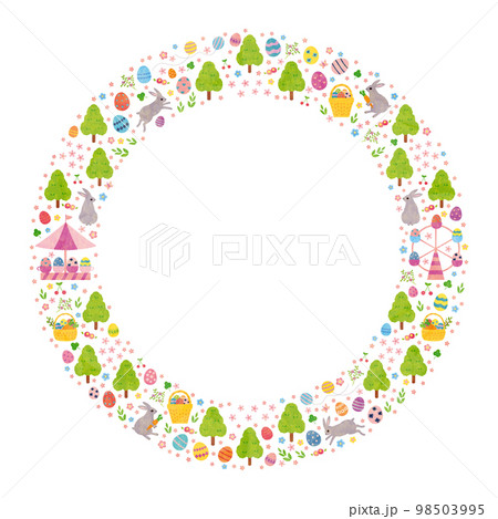 2023イースターフレーム1（文字なし） 98503995