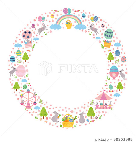 2023イースターフレーム2（文字なし） 98503999