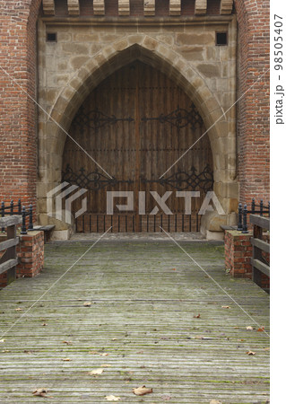 Entrance gate of the castle 98505407