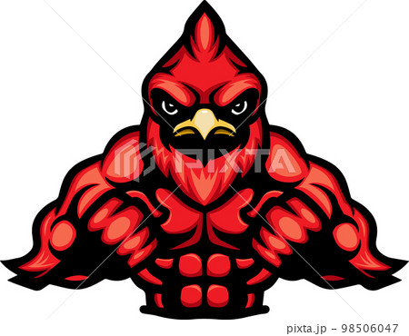 Cartoon Cardinal Mascot Stock Illustrations – 396 Cartoon Cardinal