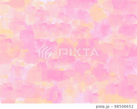 油絵風：筆先を置いて塗り重ねたようなペイント 98506652