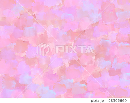 油絵風:筆先を置いて塗り重ねたようなペイント 油絵風:筆先を置いて塗り重ねたようなペイント 98506660