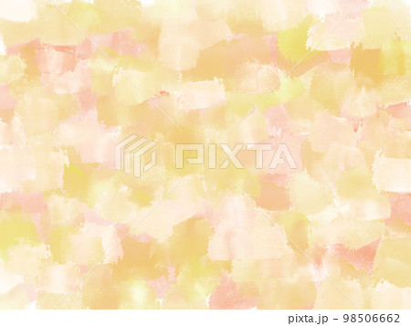 油絵風：筆先を置いて塗り重ねたようなペイント 98506662