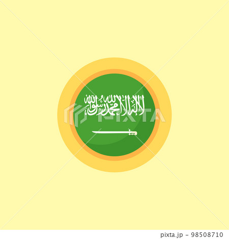 Saudi Arabia - Circular Flag 98508710
