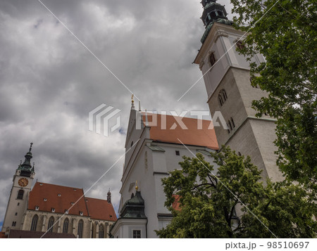At the danube river in the austrian wachau 98510697