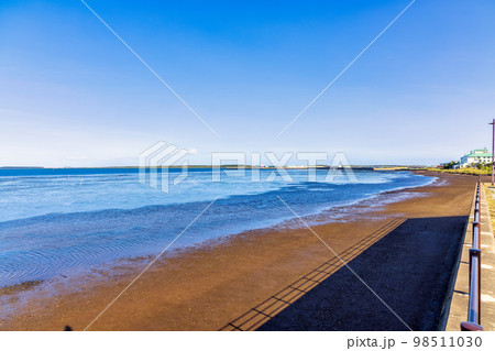 サロマ湖 (北海道 晴れ) サロマ湖 (北海道 晴れ) 98511030