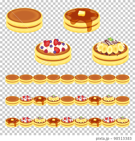 パンケーキ ボーダー ライン ミックス 98513383