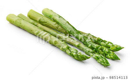 freshly boiled asparagus 98514113