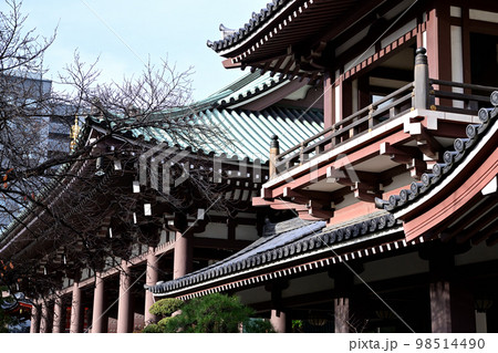 福岡市の風景　東長寺 98514490