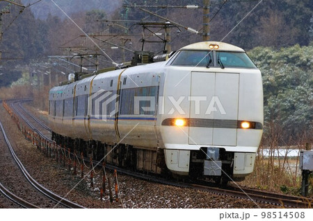 【JR西日本】北陸本線 681系「しらさぎ」（牛ノ谷〜細呂木） 98514508