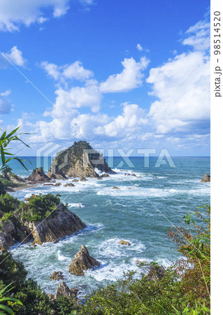 夏の城原海岸 鳥取県 城原海岸 98514520