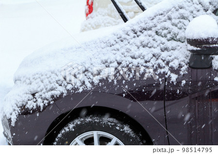 冬 自動車 積雪 ワイパー 冬 自動車 積雪 ワイパー 98514795