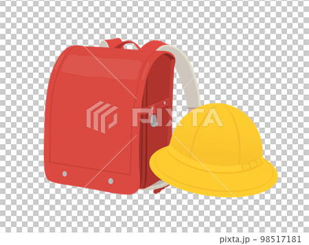 赤いランドセルと黄色い帽子 98517181