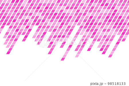 抽象的な平行四辺形のピクセルのモザイクの背景素材 98518133