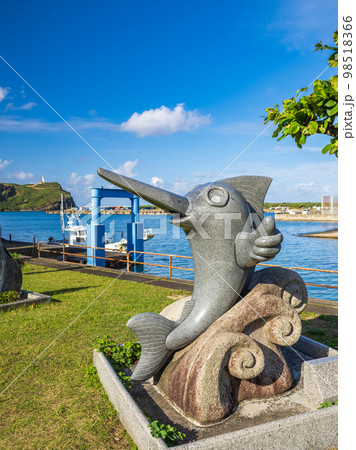 与那国島カジキのモニュメント 98518366